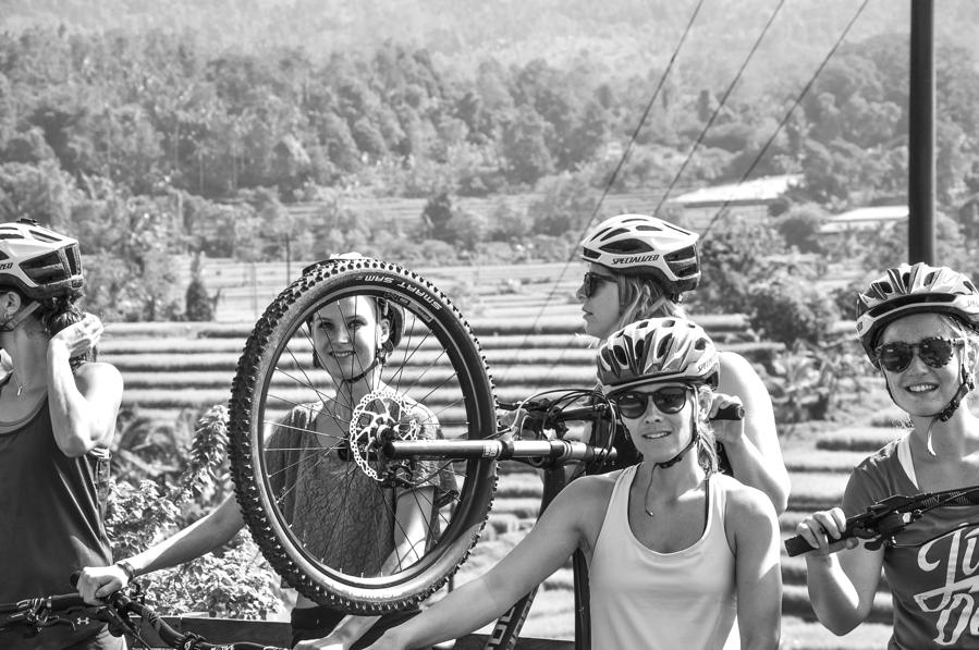 Mountainbike, jatiluwih, retreat