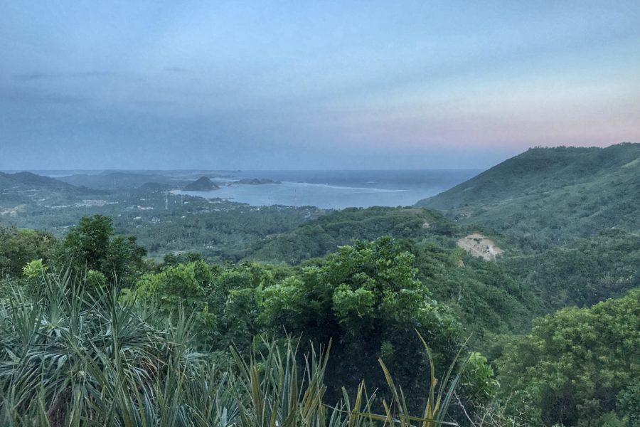 lombok, uitzicht