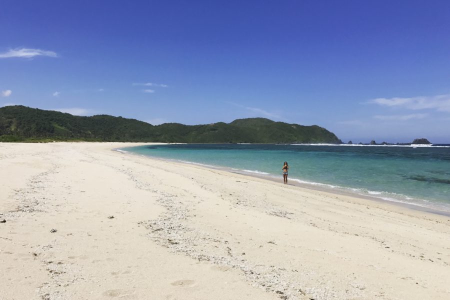 lombok, strand