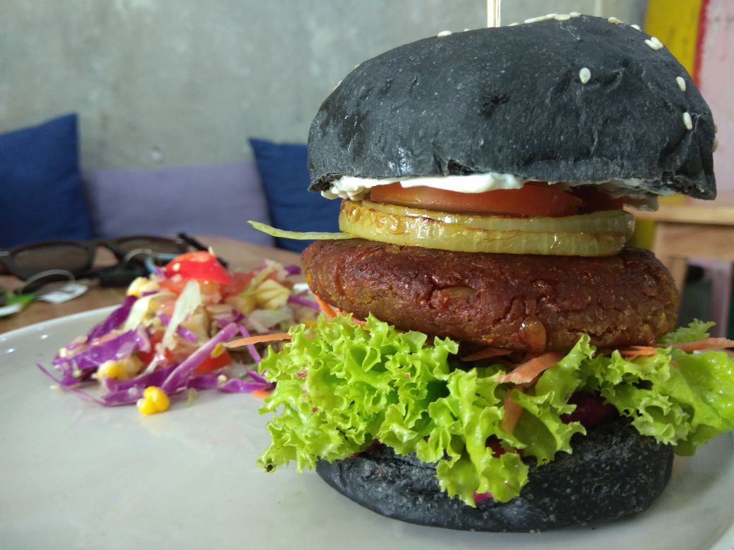 vegan burgers op bali