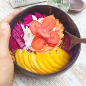 nalu bowls, canggu, bali, smoothie bowl
