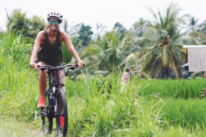 Mountainbike daisy, jatiluwih, retreat