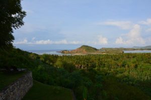 villa sorgas lombok, uitzicht