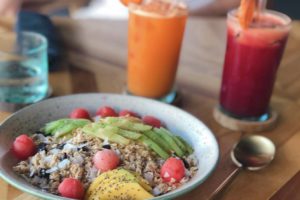 mana uluwatu, ontbijt, smoothie bowl