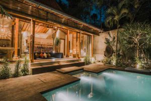 zin hotels private pool villa canggu